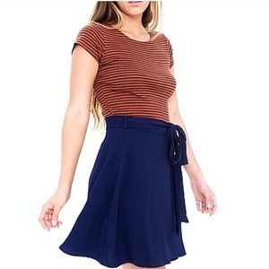 american apparel wrap skirt